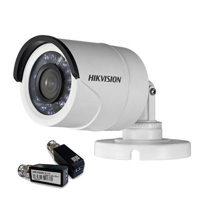 Hikvision DS-2CE16D1T-IRP (2,8 мм) + DS-1H18 HD TVI 1080P ИК уличная видеокамера Комплект